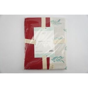 Grove Collaborative Eucalyptus Pattern Apron 100% Organic Cotton, New